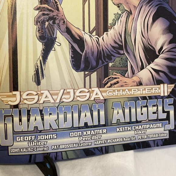 JSA Vol 1 #69 JSA/JSA, Chapter 2: Guardian Angels 2005 Alex Ross Cover Geoff Joh - Picture 4 of 11